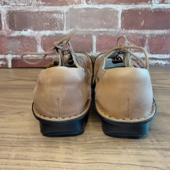 Alegria Sandals Womens Size 12 - Brown Leather Straps - Picture 6 of 8